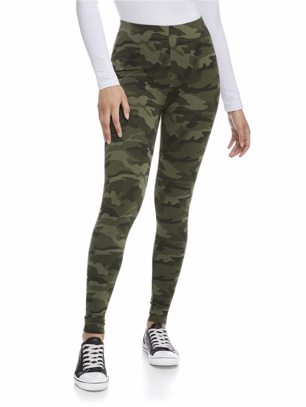 George Plus Green Camo Print Leggings Bundle (2)